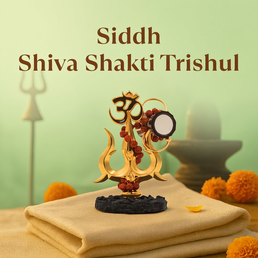 Siddh Shiva Shakti Trishul | VastuKosha by Acharya Anuj Jain