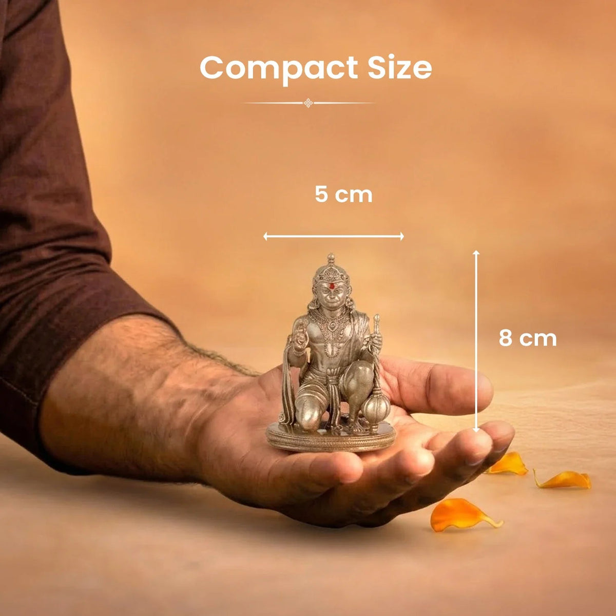 Limited Edition Siddh Triveni Hanuman Murti Gold | VastuKosha by Acharya Anuj