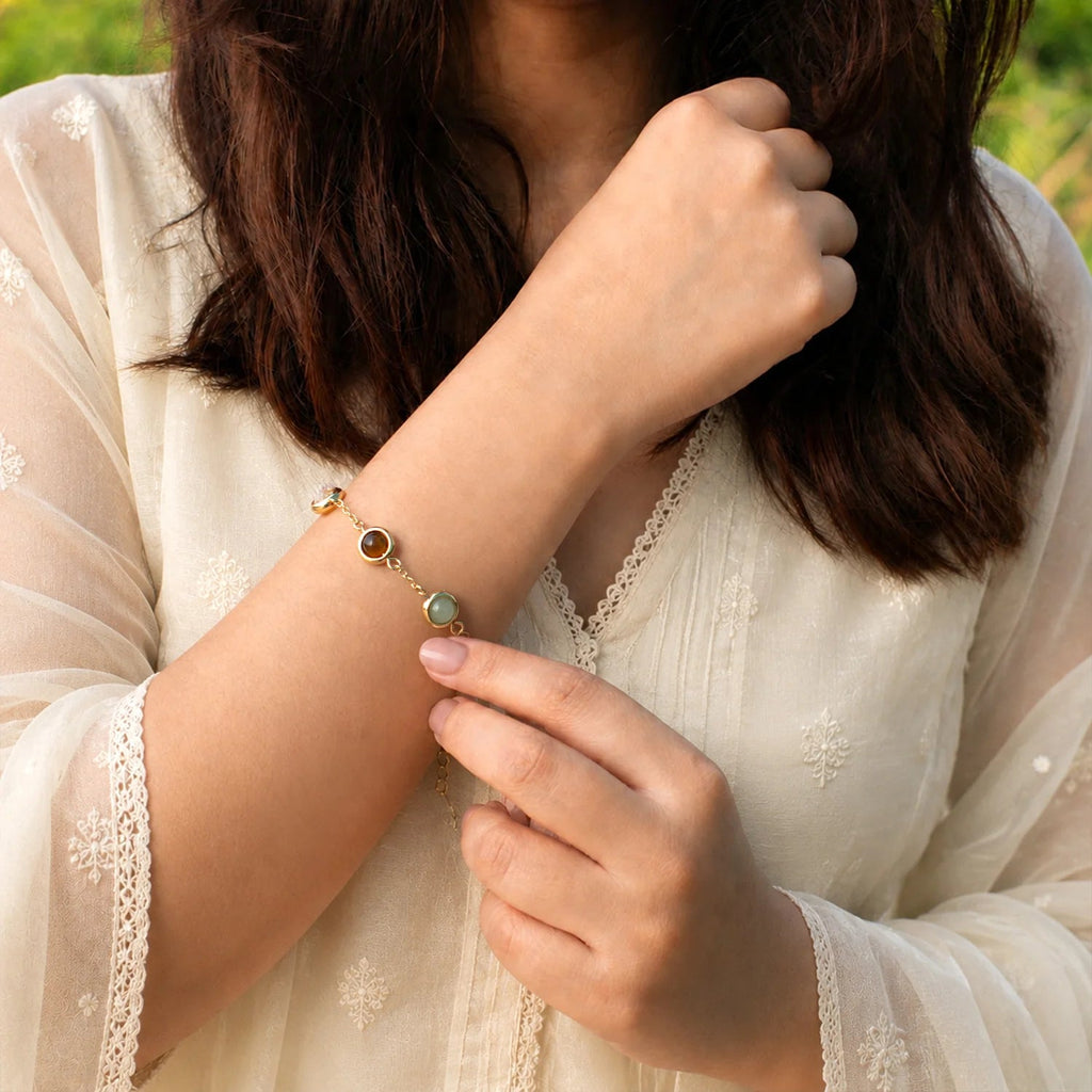 Rishikesh Siddh Metal Dhan Yog Bracelet for Women | VastuKosha by Acharya Anuj