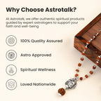 Shiv Rudraksha Mala with Adiyogi Shiv Pendant | VastuKosha by Acharya Anuj