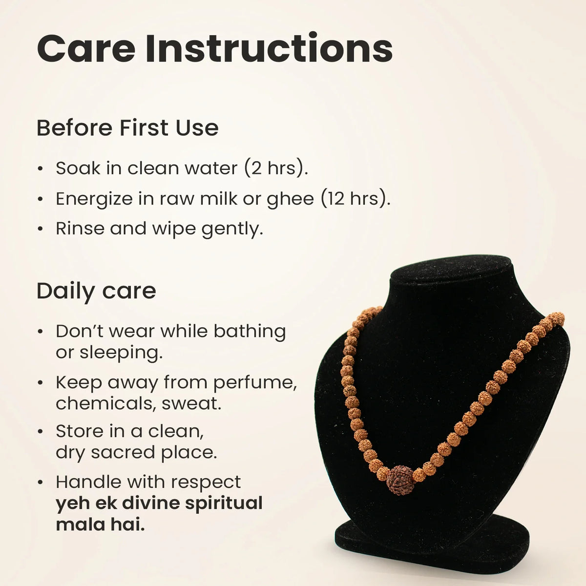 5 Mukhi Rudraksha Bead in 5 Mukhi Rudraksha Mala | VastuKosha by Acharya Anuj