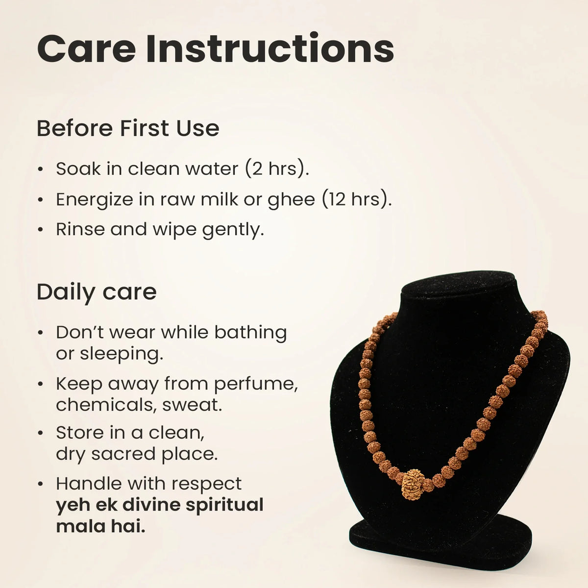 9 Mukhi  Rudraksha Bead in 5 Mukhi Rudraksha Mala | VastuKosha by Acharya Anuj