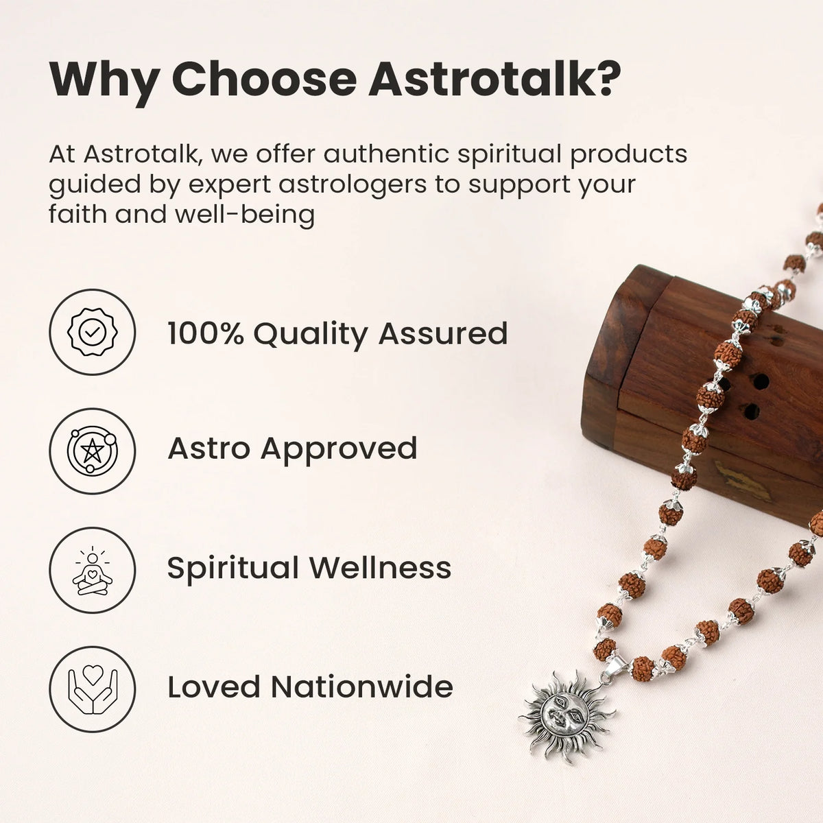 Surya Shakti Rudraksha Mala | VastuKosha by Acharya Anuj