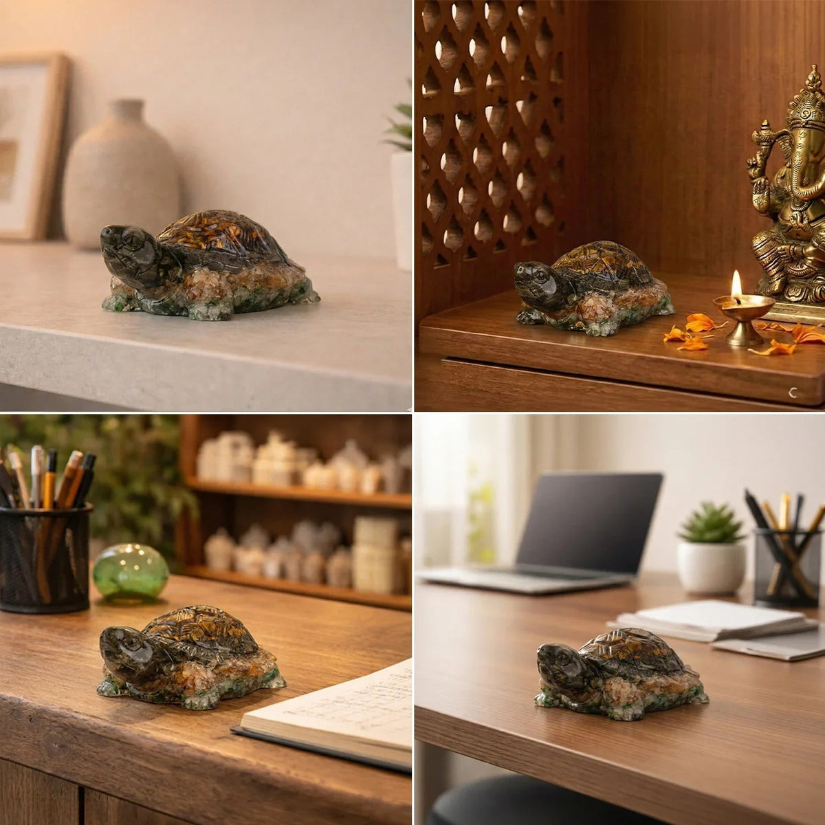 Rishikesh Siddh Vastu Dhan Yog Tortoise (Big size) | VastuKosha by Acharya Anuj