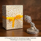 Siddh 999 Silver Plated Hanuman Gada Idol  | VastuKosha by Acharya Anuj