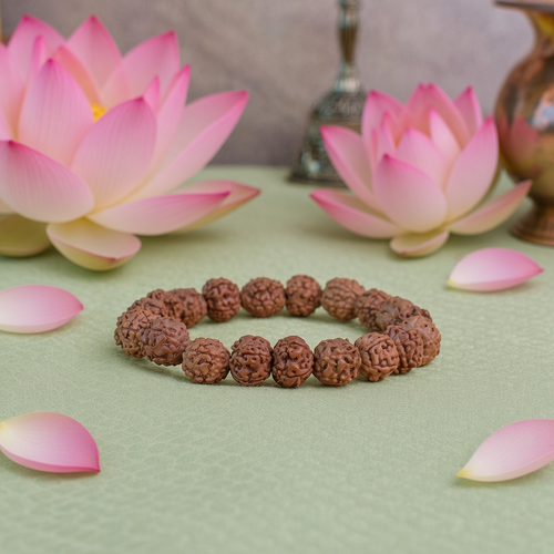 5 Mukhi Rudraksha Bracelet  | VastuKosha by Acharya Anuj