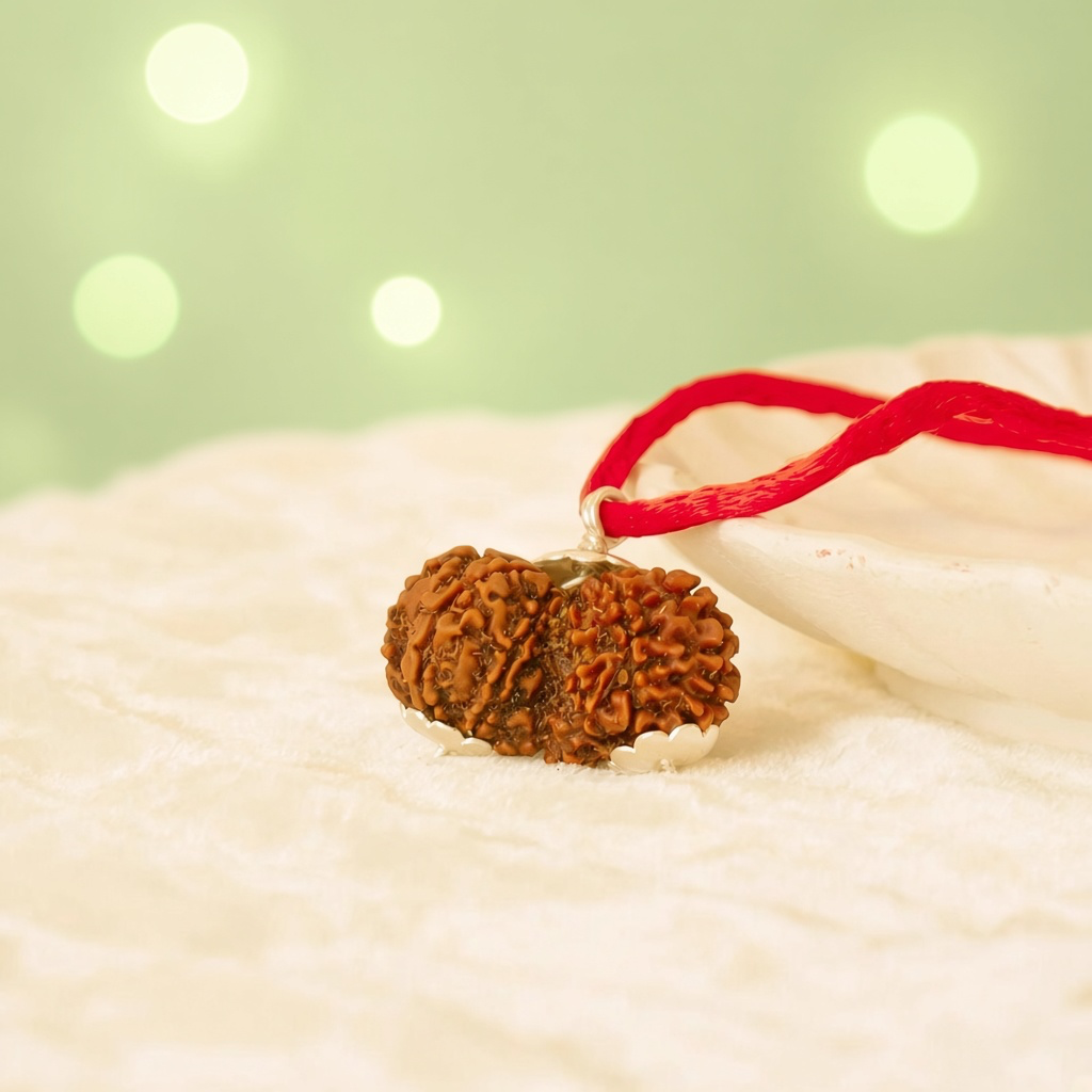 Rameshwaram Siddh Nepal Origin Gauri Shankar Rudraksha - 17mm to 22mm | VastuKosha by Acharya Anuj
