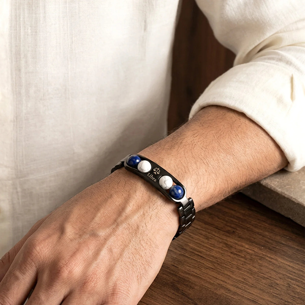 Libra Zodiac Metal Bracelet | VastuKosha by Acharya Anuj