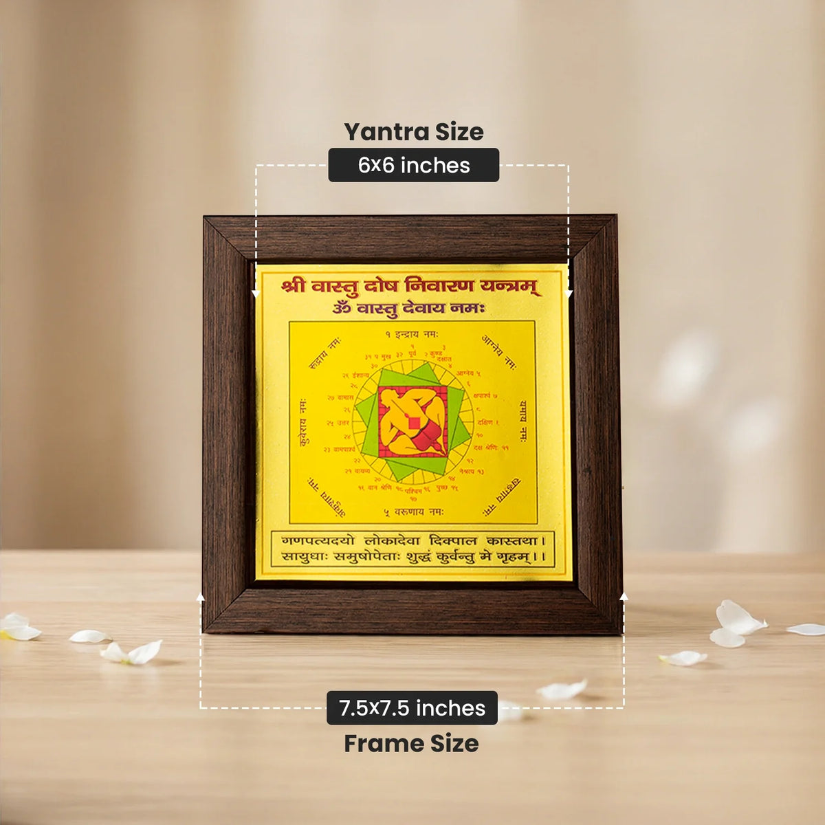 Vastu Dosh Nivaran Yantra (6√ó6 inch) with Frame | VastuKosha by Acharya Anuj