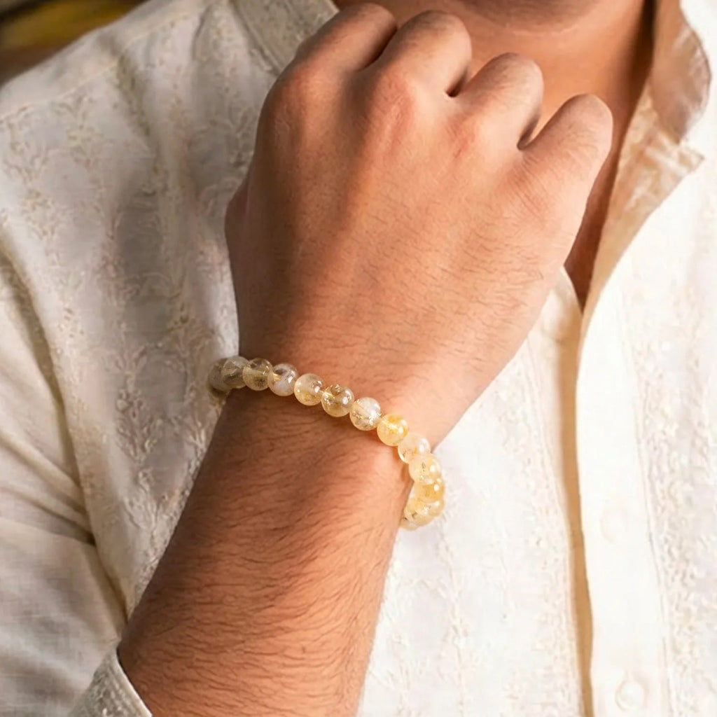 Citrine Bracelet - The Merchant's Stone| Vastukosha by Acharya Anuj