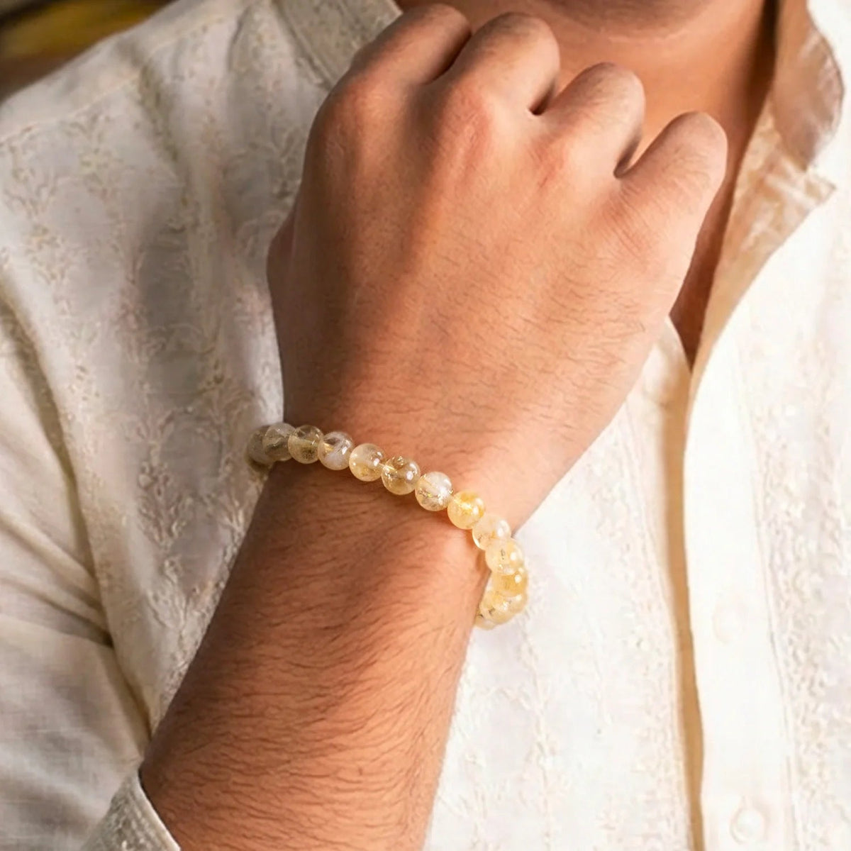 Citrine Bracelet - The Merchant's Stone| Vastukosha by Acharya Anuj