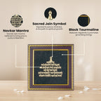 Jain Namokar Mantra Frame with Black Tourmaline | VastuKosha by Acharya Anuj