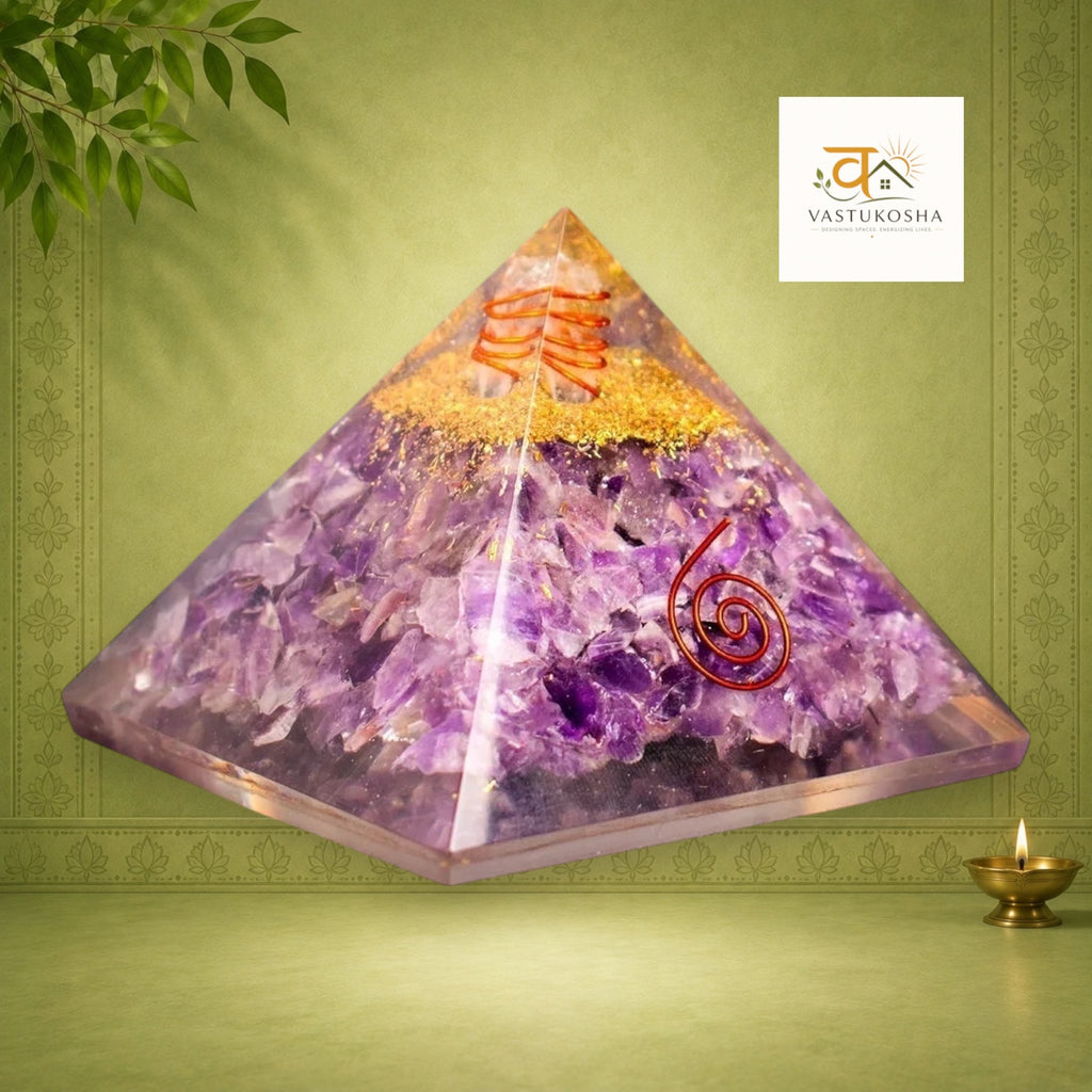 Amethyst Pyramid | VastuKosha by Acharya Anuj