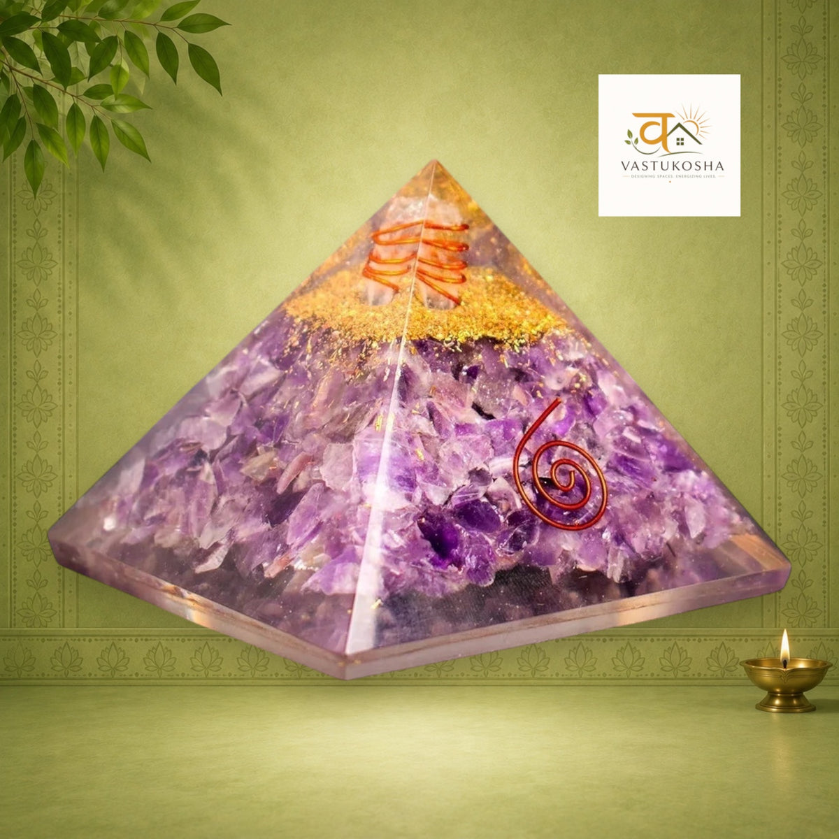Amethyst Pyramid | VastuKosha by Acharya Anuj