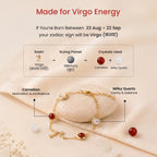 Virgo (‡§ï‡§®‡•ç‡§Ø‡§æ ‡§∞‡§æ‡§∂‡§ø) Zodiac Constellation Bracelet for Women | VastuKosha by Acharya Anuj