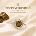 Tiger Eye Sun Ring | VastuKosha by Acharya Anuj