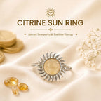 Citrine Sun Ring | VastuKosha by Acharya Anuj