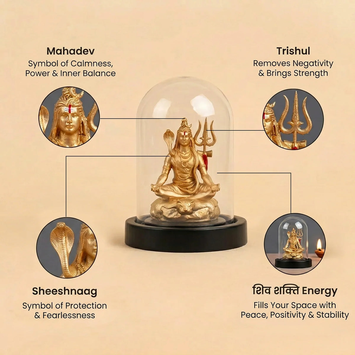 Shiv Shakti Murti| Vastukosha by Acharya Anuj