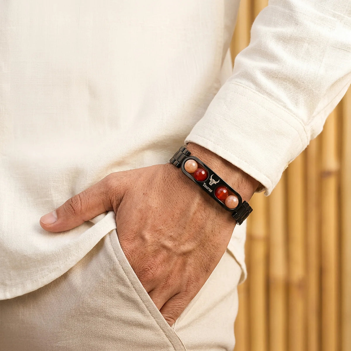 Taurus Zodiac Metal Bracelet | VastuKosha by Acharya Anuj