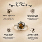 Tiger Eye Sun Ring | VastuKosha by Acharya Anuj