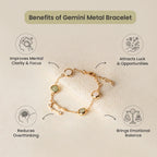 Gemini  Zodiac Constellation Bracelet for Women | VastuKosha by Acharya Anuj