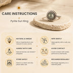 Pyrite Sun Ring | VastuKosha by Acharya Anuj