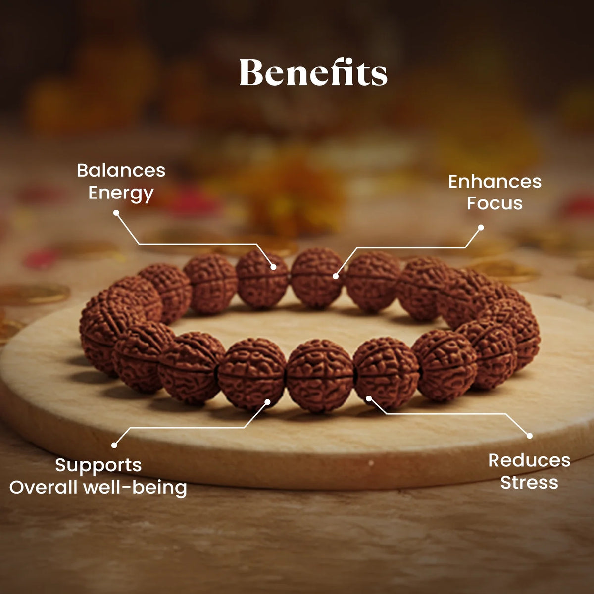 Maha Ashtlakshmi Siddh 7 Mukhi Rudraksha Bracelet| Vastukosha by Acharya Anuj