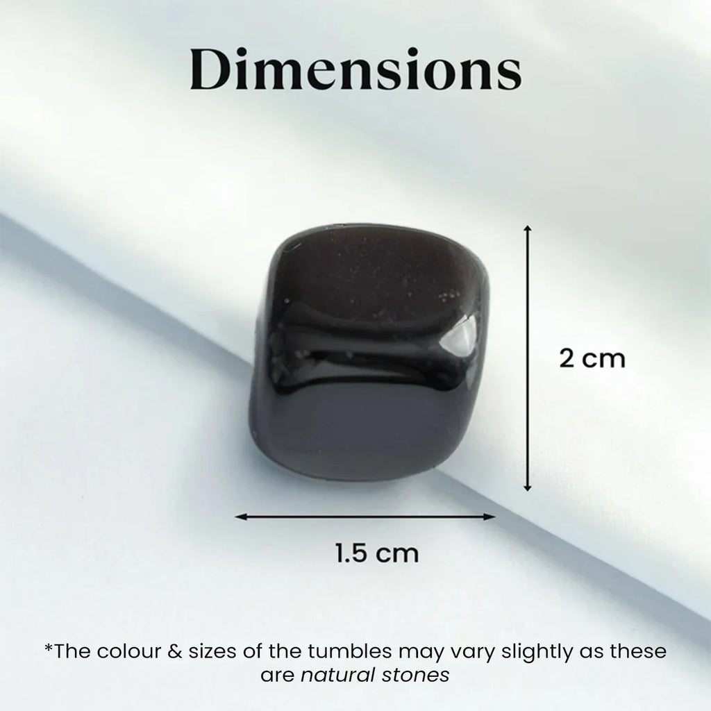 Real Natural Black Tourmaline Tumble  | VastuKosha by Acharya Anuj