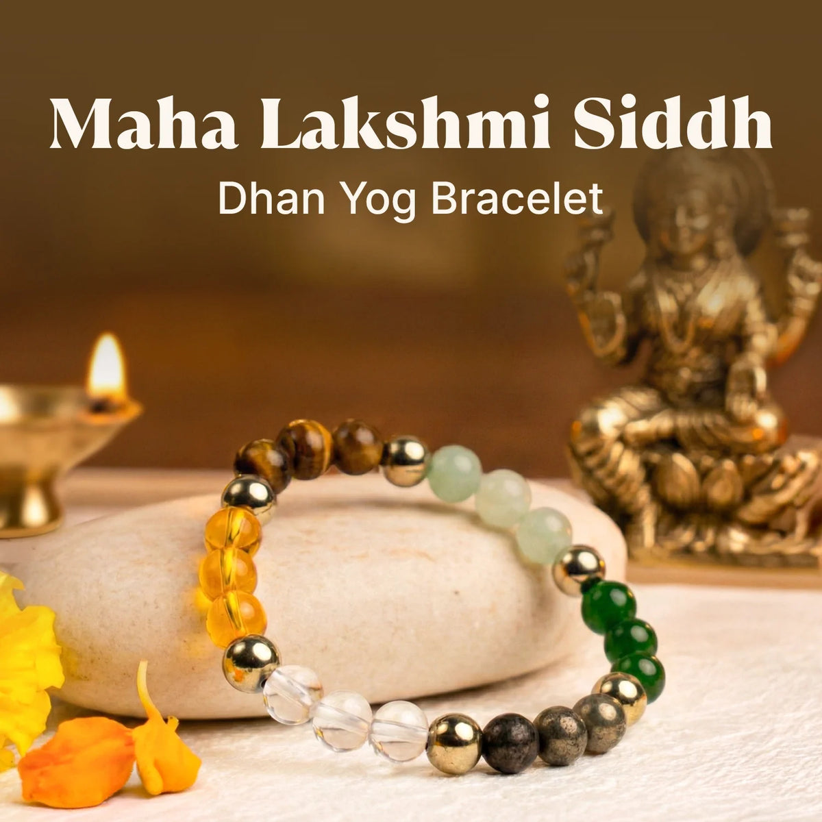 Maha Ashtlakshmi Siddh Dhan Yog Bracelet | VastuKosha by Acharya Anuj