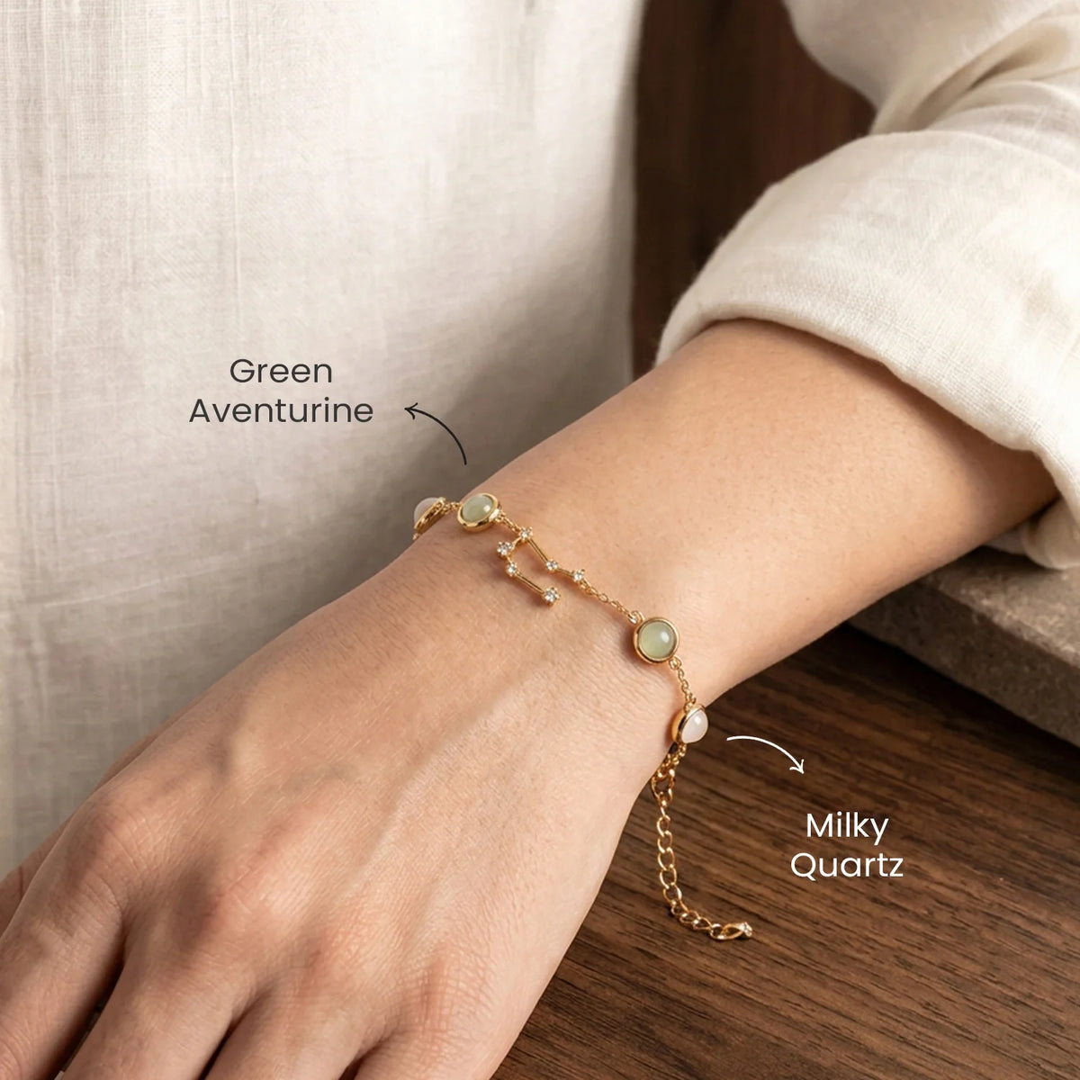 Gemini  Zodiac Constellation Bracelet for Women | VastuKosha by Acharya Anuj