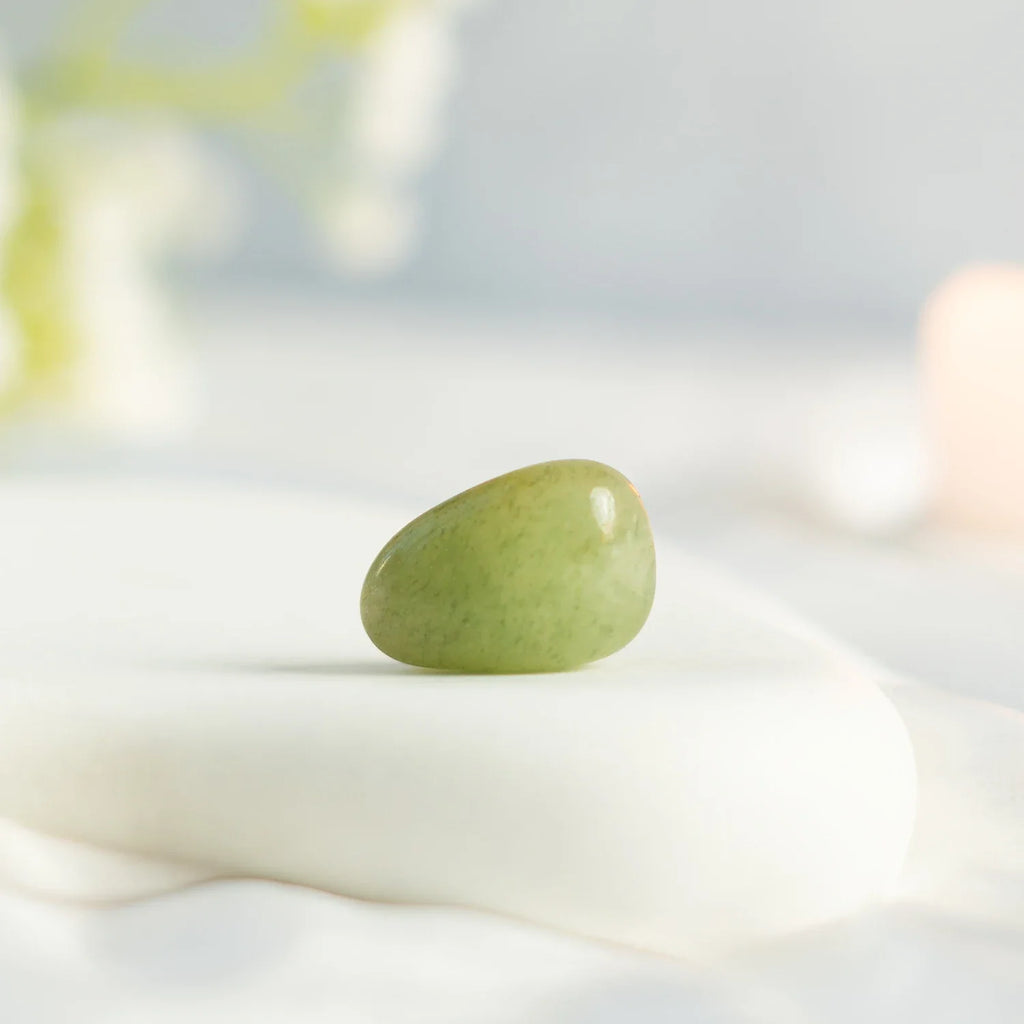 Green Aventurine Tumble  | VastuKosha by Acharya Anuj