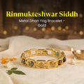 Rishikesh  Siddh Metal Dhan Yog Bracelet - Gold | VastuKosha by Acharya Anuj
