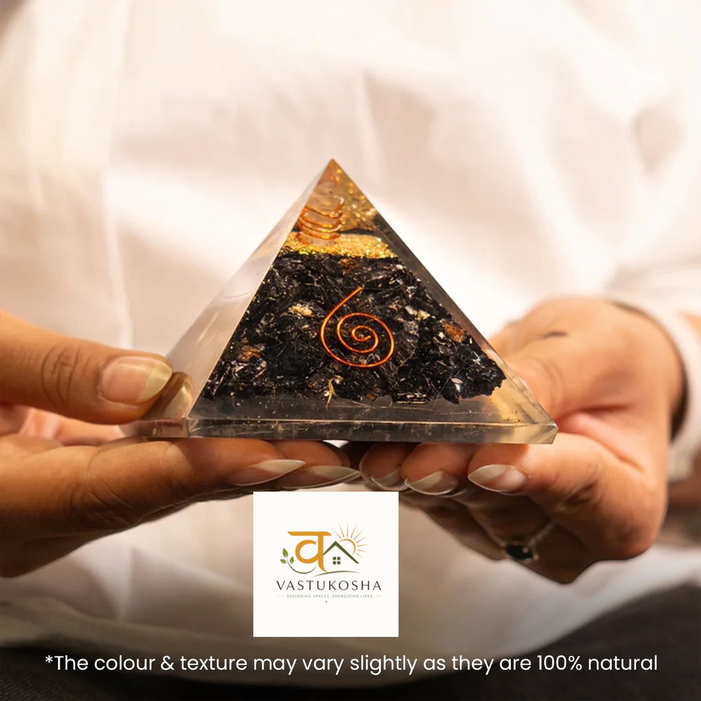 Black Obsidian Pyramid | VastuKosha by Acharya Anuj