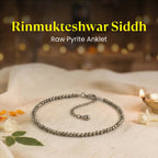 Rishikesh Siddh Raw Pyrite Anklet | VastuKosha by Acharya Anuj