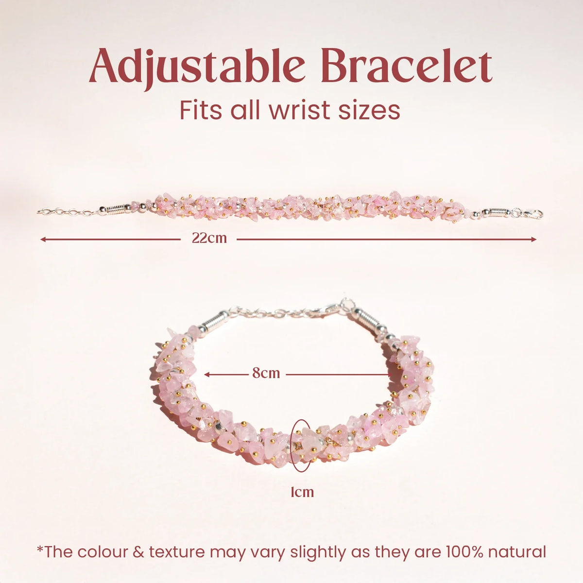 Love Attraction Chips Bracelet  | VastuKosha by Acharya Anuj