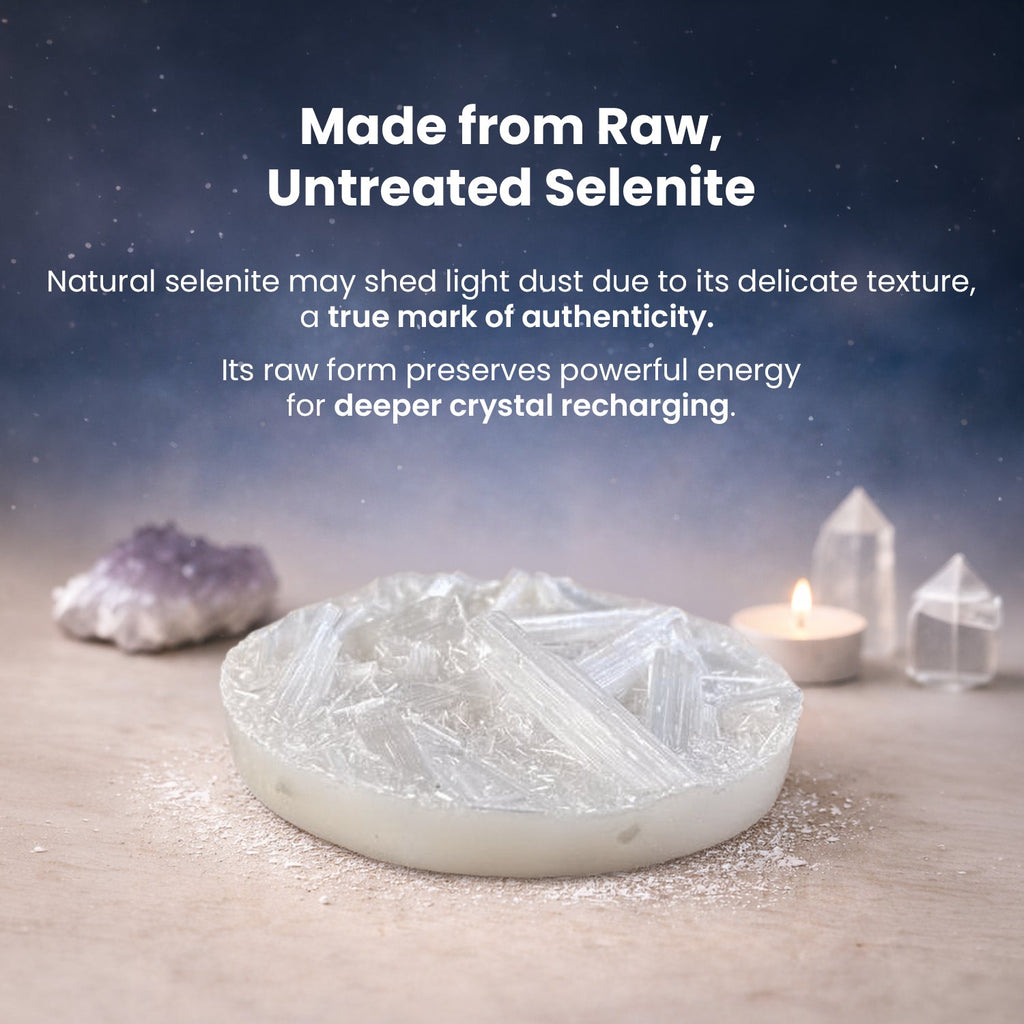 Rose Quartz Bracelet with FREE Raw Selenite Plate | VastuKosha by Acharya Anuj