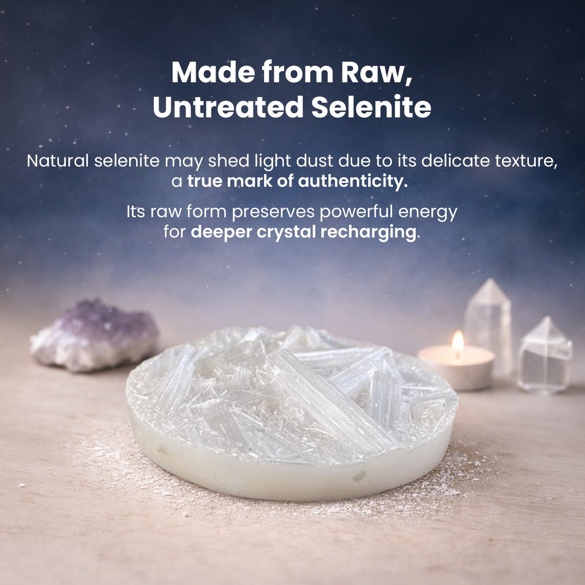 Rose Quartz Bracelet with FREE Raw Selenite Plate | VastuKosha by Acharya Anuj