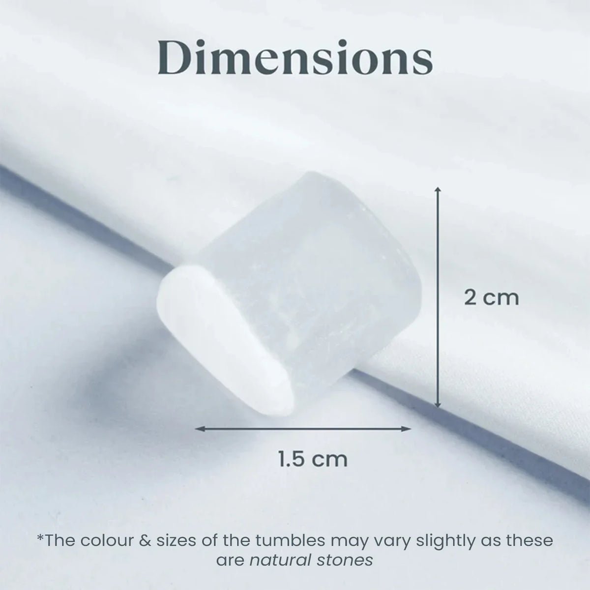 Selenite Tumble  | VastuKosha by Acharya Anuj