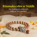 Rishikesh Siddh Shiv Rudraksha Mala with Adiyogi Shiv Pendant | VastuKosha by Acharya Anuj
