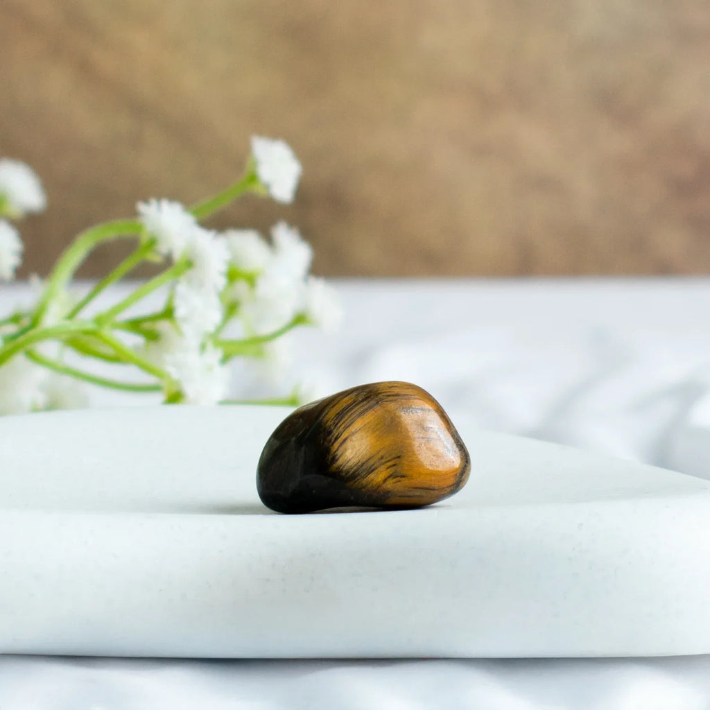Tiger Eye Tumble  | VastuKosha by Acharya Anuj