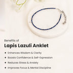 Lapis Lazuli Anklet | VastuKosha by Acharya Anuj