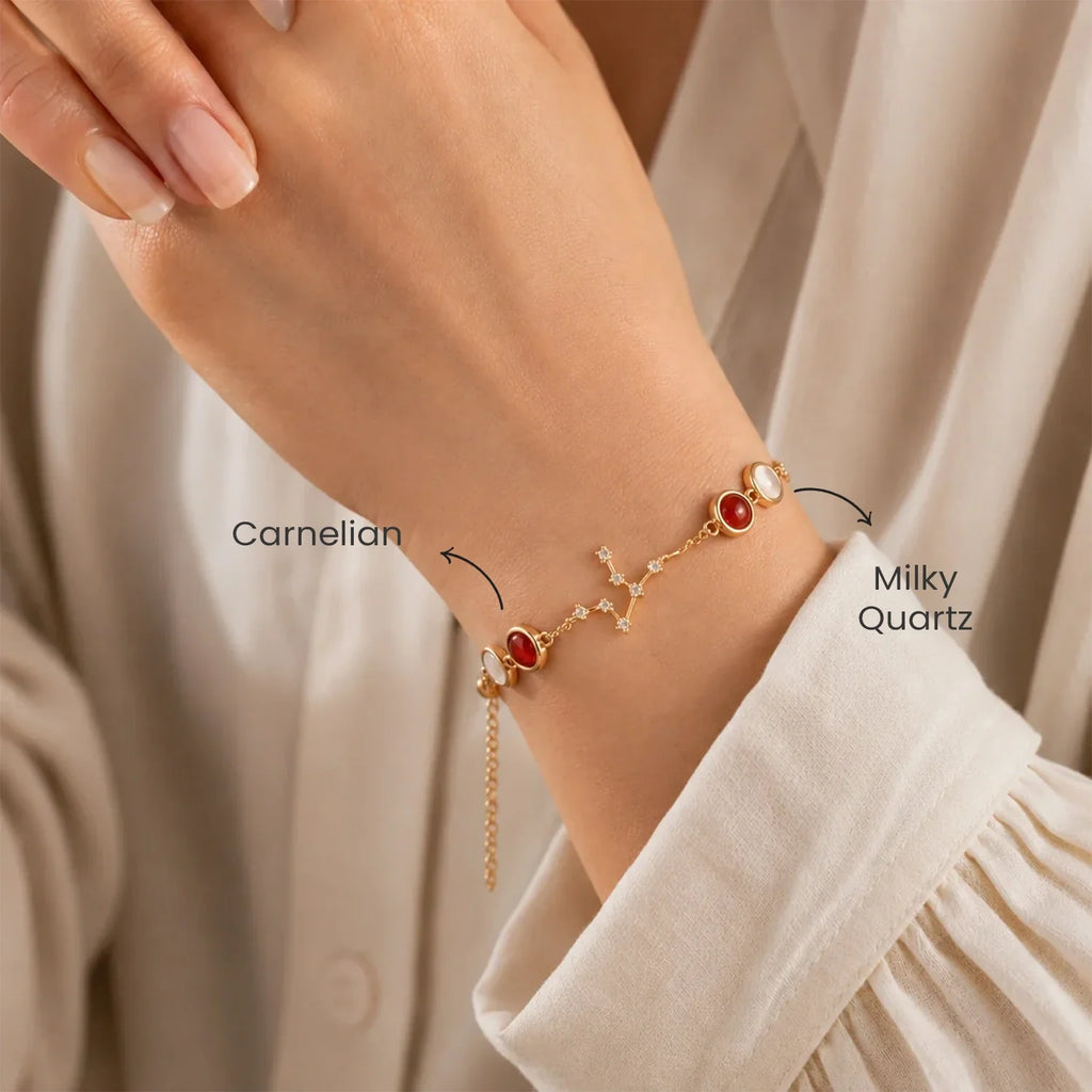 Virgo (‡§ï‡§®‡•ç‡§Ø‡§æ ‡§∞‡§æ‡§∂‡§ø) Zodiac Constellation Bracelet for Women | VastuKosha by Acharya Anuj