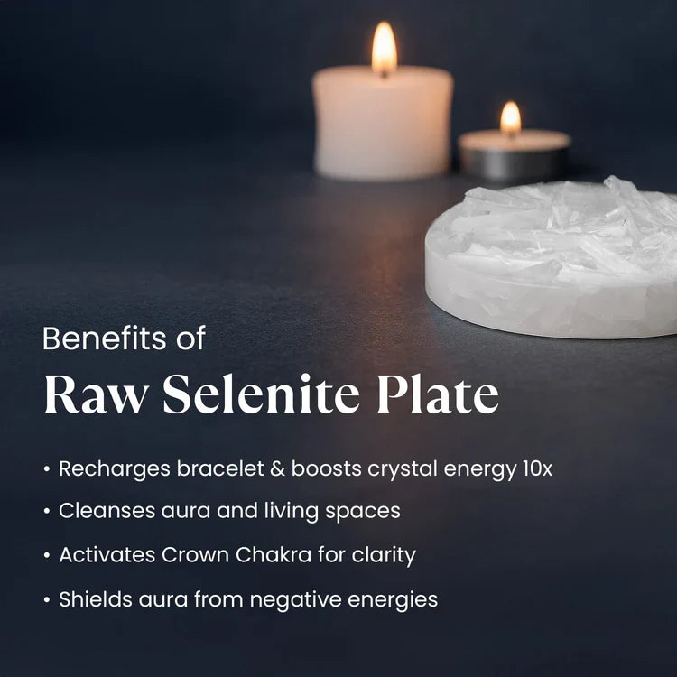 Dhan Yog Anklet with Free Raw Selenite Plate | VastuKosha by Acharya Anuj