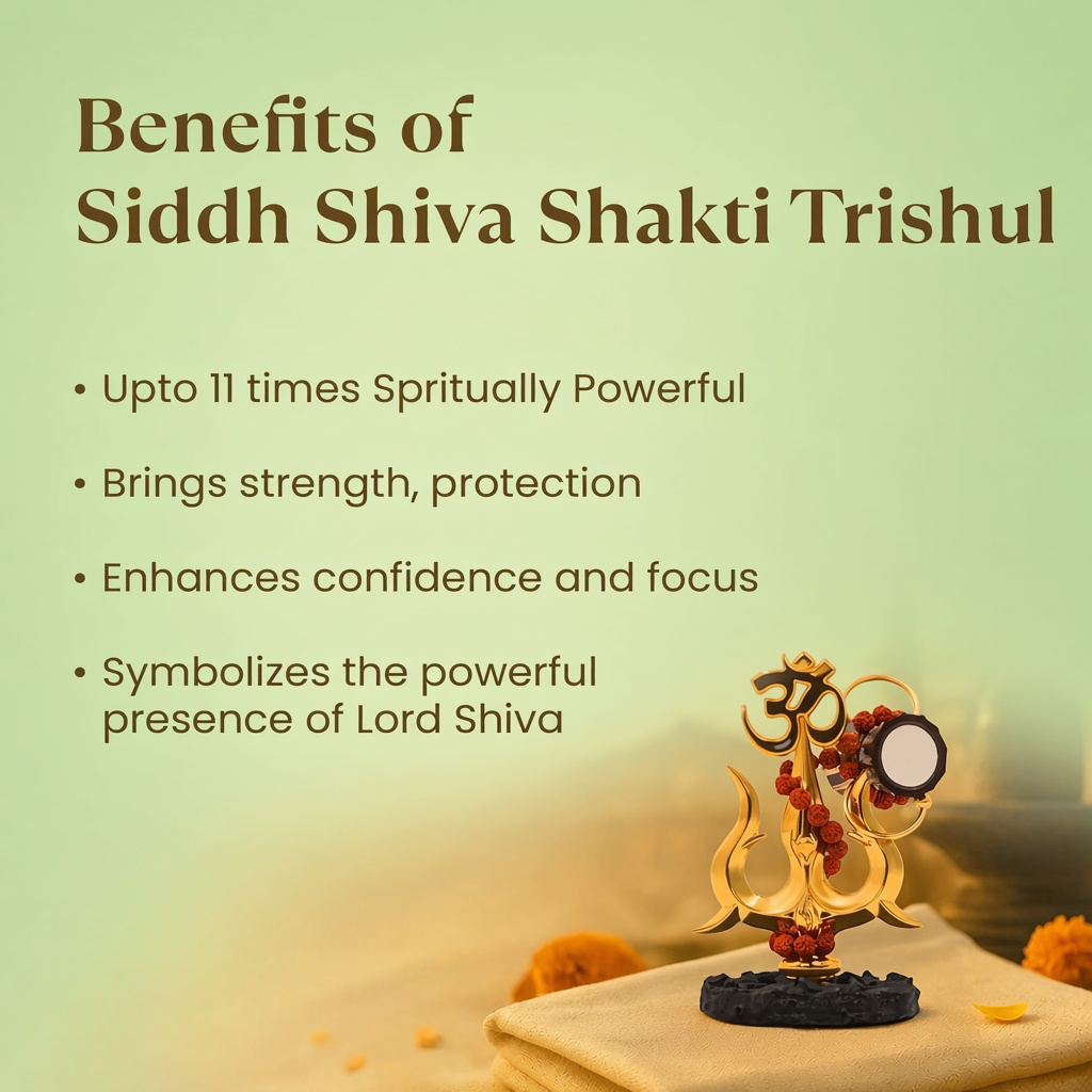 Maha Ashtlakshmi Siddh Shiva Shakti Trishul | VastuKosha by Acharya Anuj