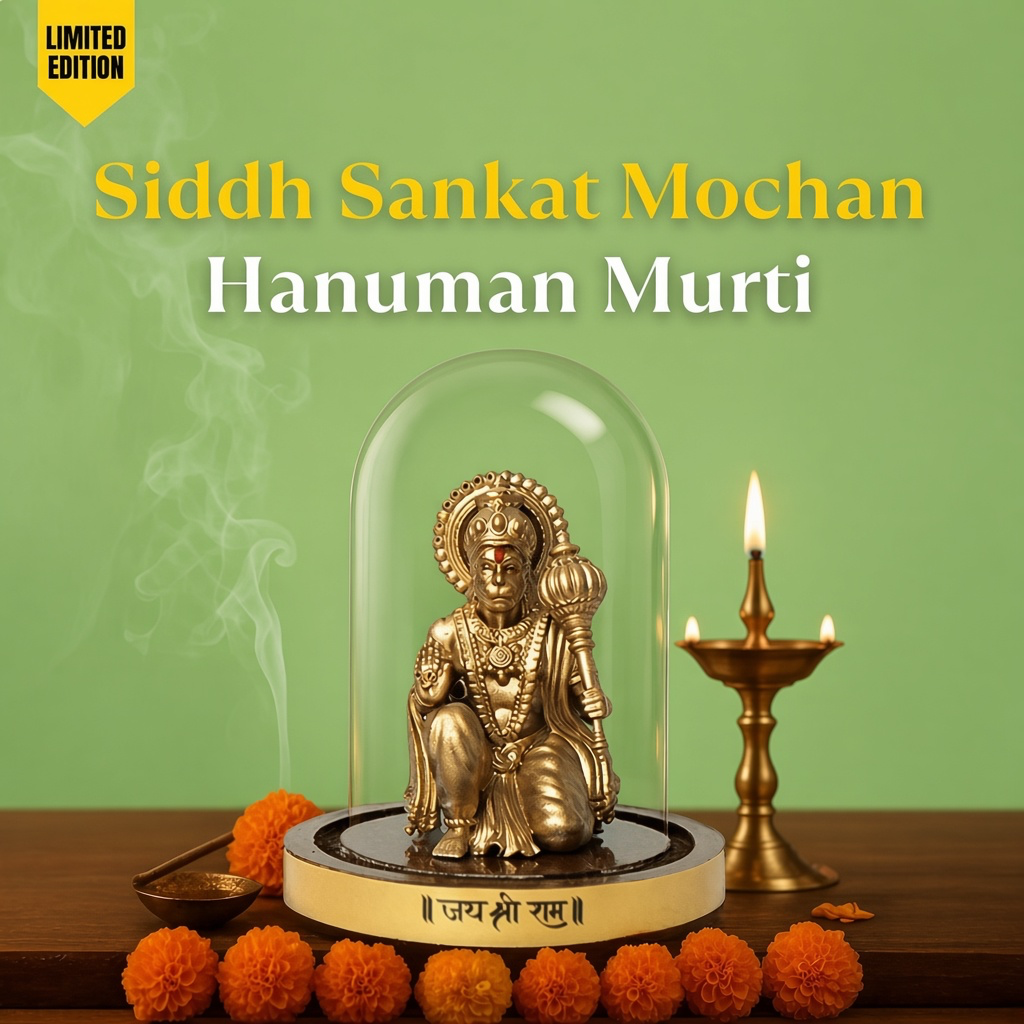 Siddh Sankat Mochan Hanuman Murti (Limited Edition)| Vastukosha by Acharya Anuj