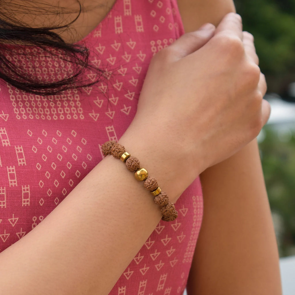 Dhan Rudraksha Bracelet  | VastuKosha by Acharya Anuj