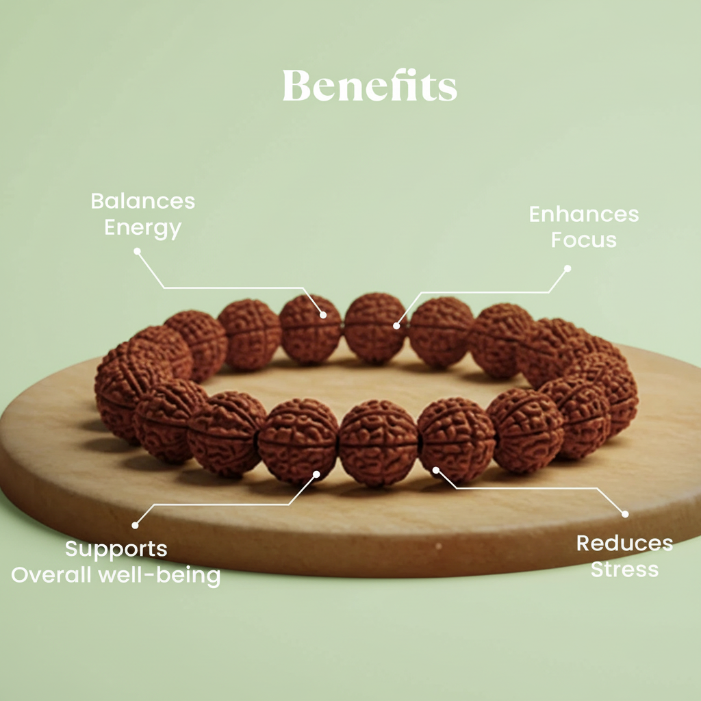 Maha Ashtlakshmi Siddh 7 Mukhi Rudraksha Bracelet| Vastukosha by Acharya Anuj