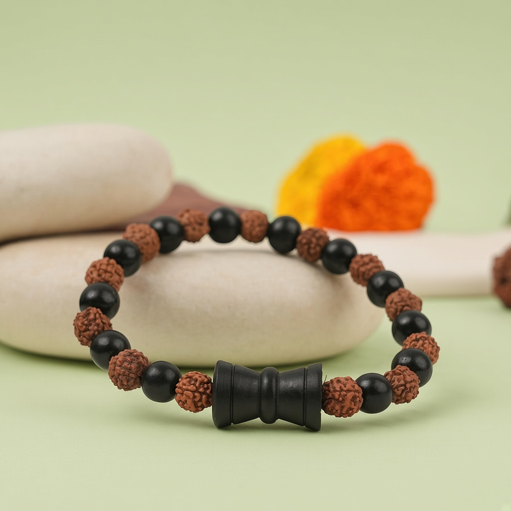 Rameshwaram Siddh Karthik Karungali Malai  Damru Bracelet | VastuKosha by Acharya Anuj
