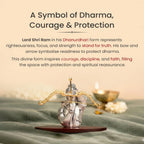 999 Silver Plated Shri Ram Dhanurdhari Idol | VastuKosha by Acharya Anuj