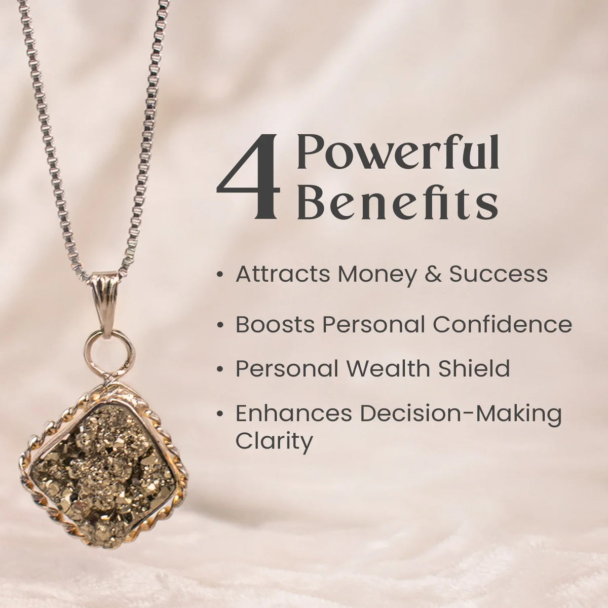 Raw Pyrite Pendant| Vastukosha by Acharya Anuj | VastuKosha by Acharya Anuj
